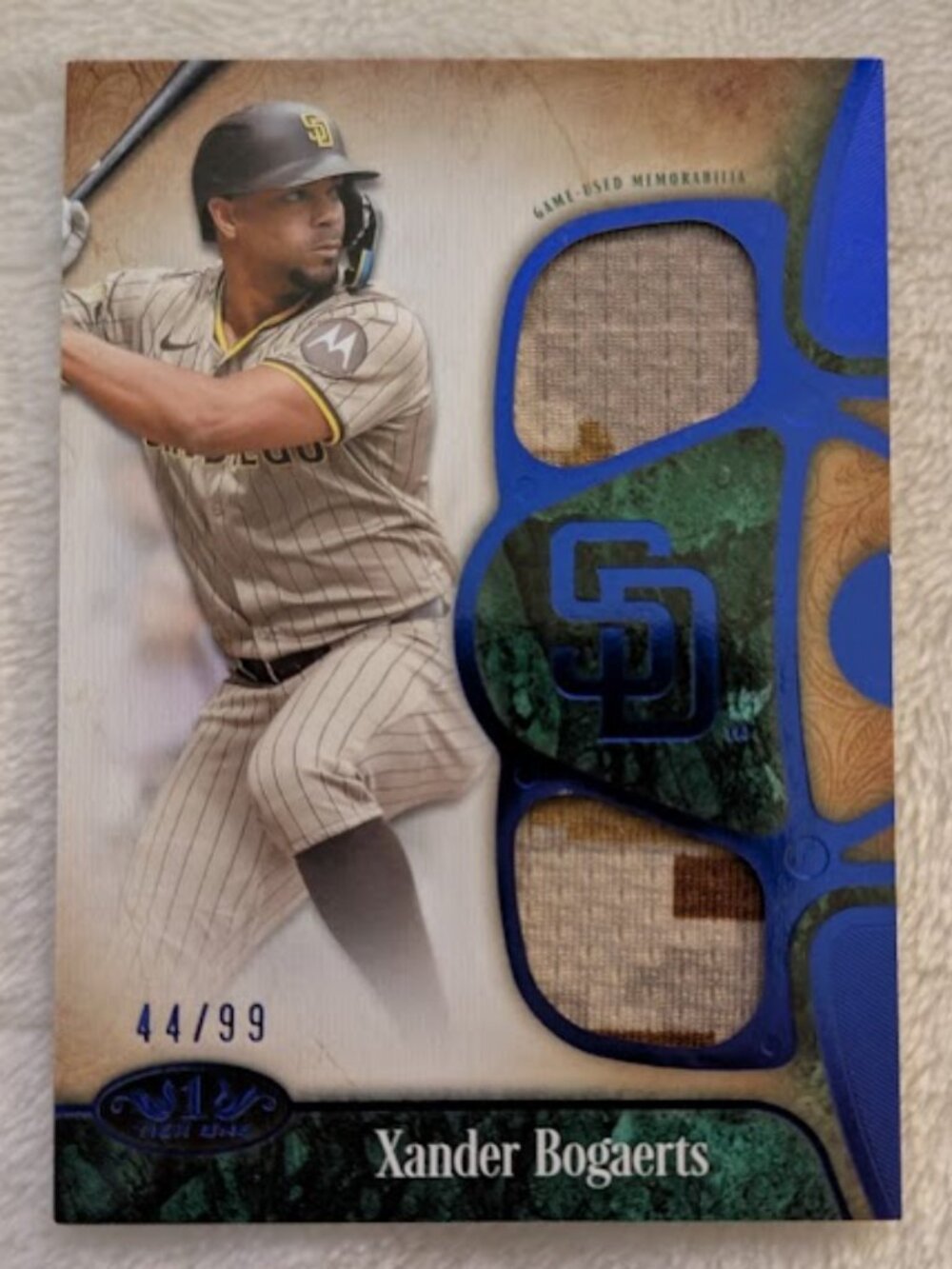 2026 Topps Tier One Dual Relic XANDER BOGAERTS #T1R-XB 44/99